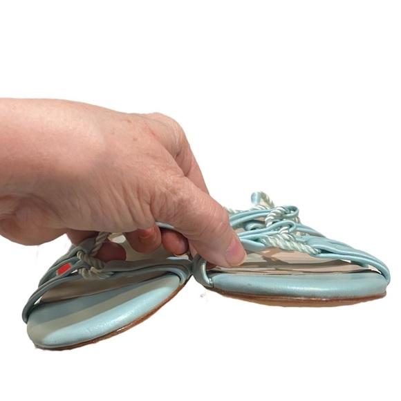 Cecelia New York Mint Tie Sandals Size 9.5 - Picture 3 of 9